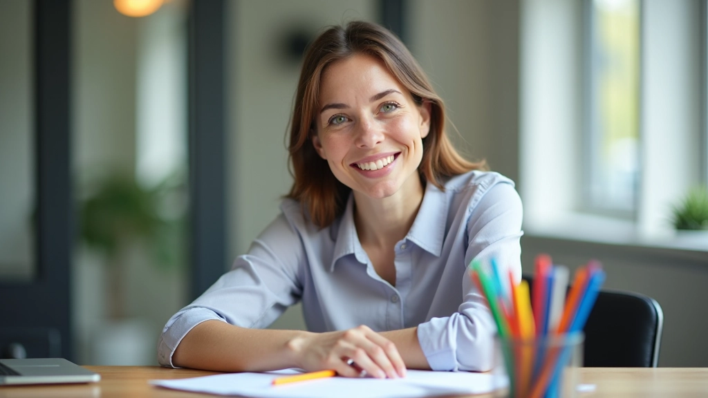 Persoon schrijft ideeën op notitiepapier met kleurrijke markers